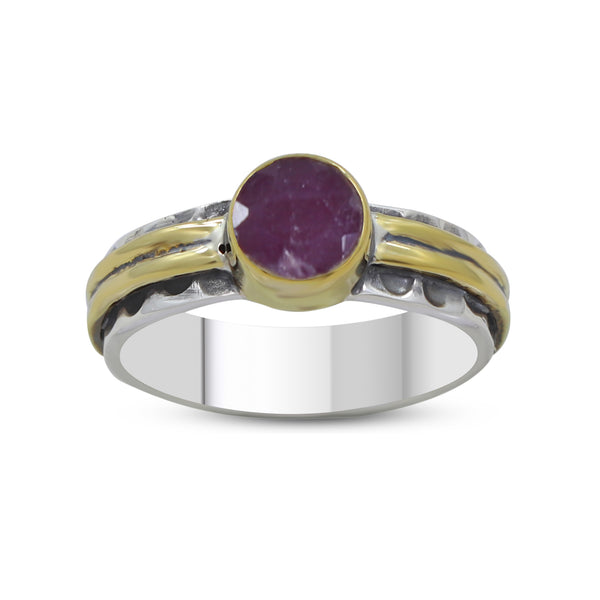 Green Emerald Silver Rings