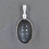 Gray Moonstone 925 Sterling Silver Pendant