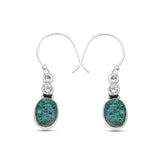 925 Starling Silver Pyrite Druzy Earring