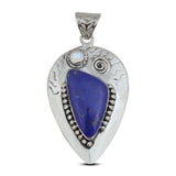 Beautiful Lapis Lazuli Jewelry 925 Sterling Silver