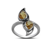 925 Sterling Silver Garnet Rings