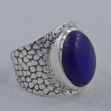 925 Starling Silver Rainbow Moonstone Ring