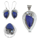 Beautiful Lapis Lazuli Jewelry 925 Sterling Silver