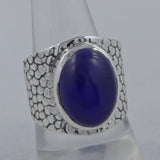 925 Starling Silver Rainbow Moonstone Ring