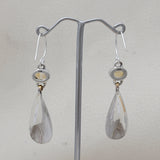 925 Starling Silver Citrine Earring