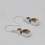 925 Starling Silver Citrine Earring