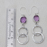 925 Starling Silver Crystal Earring