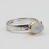 Larimar Silver Ring