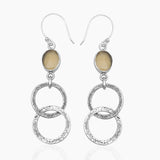 925 Sterling Silver Crystal Earrings