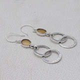 925 Starling Silver Crystal Earring