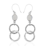 925 Starling Silver Crystal Earring