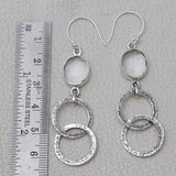 925 Starling Silver Crystal Earring