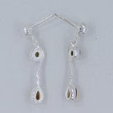 Larimar Silver Earrings