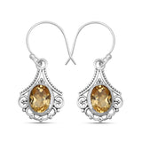 925 Starling Silver Blue Topaz Earring