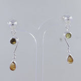 Larimar Silver Earrings