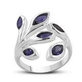 Iolite 925 Silver Ring