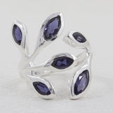 Iolite 925 Silver Ring