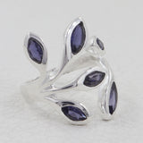 Iolite 925 Silver Ring