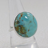 Turquoise Spiny Oyster Silver Ring