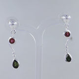 Larimar Silver Earrings