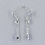 Larimar Silver Earrings