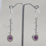 925 Starling Silver Pyrite Earring