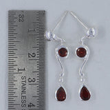 Larimar Silver Earrings