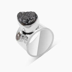 925 Sterling Silver Shungite Rings