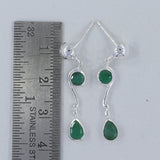 Larimar Silver Earrings