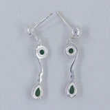 Larimar Silver Earrings