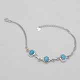 Mexican Turquoise Silver Bracelets