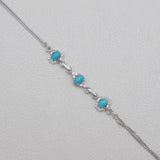 Mexican Turquoise Silver Bracelets
