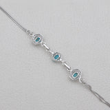 Mexican Turquoise Silver Bracelets