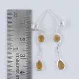 Larimar Silver Earrings