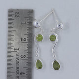 Larimar Silver Earrings