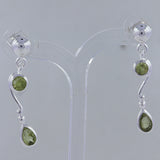 Larimar Silver Earrings