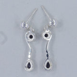 Larimar Silver Earrings