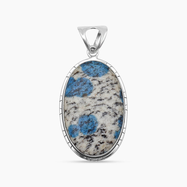 925 Sterling Silver K2 Jasper Pendants