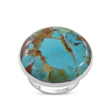 Ocean Jasper Statement Silver Ring