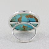 Ocean Jasper Statement Silver Ring