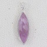 925 Starling Silver kunzite Pendant