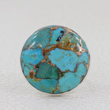 Ocean Jasper Statement Silver Ring