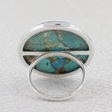 Ocean Jasper Statement Silver Ring