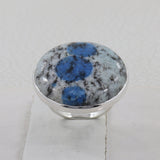 Ocean Jasper Statement Silver Ring