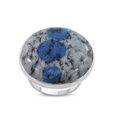 Ocean Jasper Statement Silver Ring