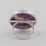 Ocean Jasper Statement Silver Ring