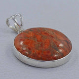 925 Sterling Silver Sponge Coral Pendant