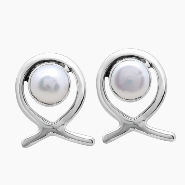 Rainbow Moonstone Silver Earrings