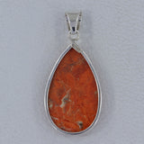 Sponge Coral 925 Sterling Silver Pendant