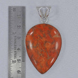 925 Sterling Silver Sponge Coral Pendant